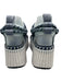 Chloe Shoe Size 39 Mixed Blues & White textile upper Velcro Ankle Sandals Mixed Blues & White / 39