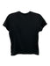 Frame Size S Black Cotton Short Sleeve T Shirt Top Black / S