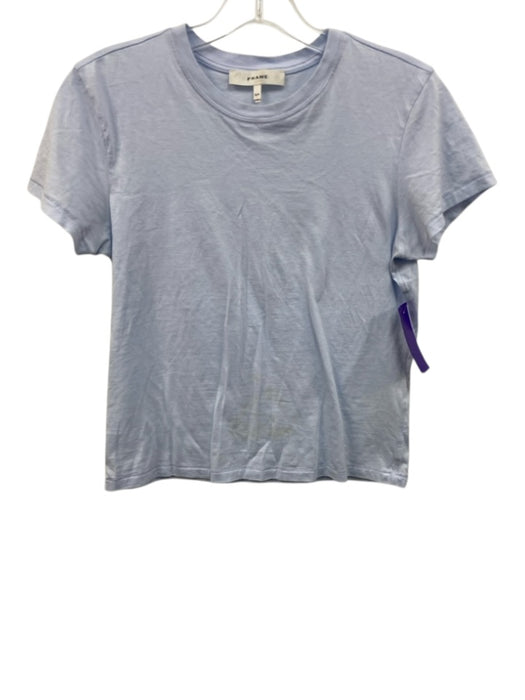 Frame Size S Periwinkle Purple Cotton Short Sleeve T Shirt Top Periwinkle Purple / S