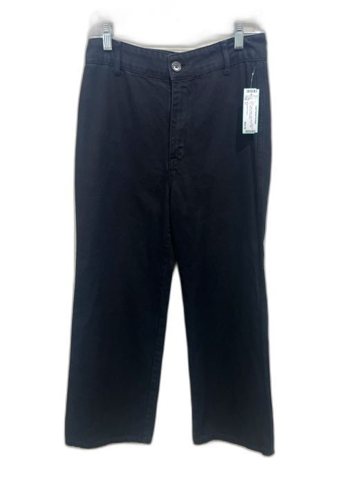 Reformation Jeans Size 27 Black Cotton Denim Zip & Button High Rise Jeans Black / 27