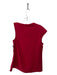 Trina Turk Size XS Red Polyester Blend Cowl Neck Sleeveless Top Red / XS