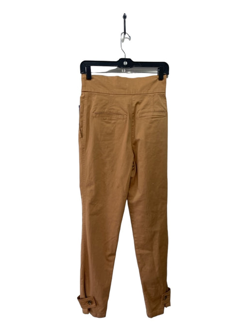 A.L.C. Size 2 Brown Cotton Blend High Rise Jogger Paper Bag Waist Pants Brown / 2