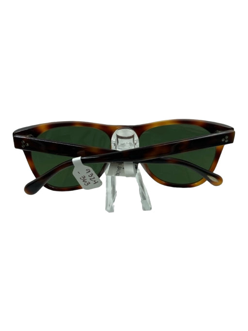 SUNDAY SOMEWHERE Brown Tortoiseshell Wayfarer Silver Hardware Sunglasses Brown