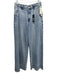 Habitual Size 4/27 Light Wash Cotton Denim Zip Fly High Rise Wide Leg Jeans Light Wash / 4/27