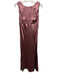 Jay Godfrey Size 4 Mauve Pink Polyester Satin Cowl Back Sleeveless column Gown Mauve Pink / 4