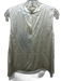 Nili Lotan Size XS Antique White Silk Sleeveless Back Buttons Round Neck Top Antique White / XS