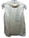 Nili Lotan Size XS Antique White Silk Sleeveless Back Buttons Round Neck Top Antique White / XS