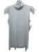 Christian Siriano Size XS Light Gray Modal Blend Ribbed Heathered Mock Neck Top Light Gray / XS