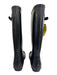 Hunter Shoe Size 37 Black Rubber Round Toe Logo Below Knee Rain Boot Boots Black / 37