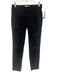 Nili Lotan Size 00 Black Cotton Zip Fly High Rise Side Stripes Skinny Pants Black / 00