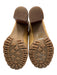 Tory Burch Shoe Size 6 Tan Brown Leather Upper Suede Lug sole Ankle Boots Tan Brown / 6