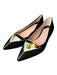 Kate Spade Shoe Size 8 Black, Silver & Multi Suede Pointed Toe Flat Shoes Black, Silver & Multi / 8
