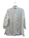 J Mclaughlin Size Large White Cotton V Neck Long Sleeve Tunic White / Large