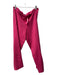 St John Sport Size 10 Hot pink High Waist Side Zip Straight Leg Pleat Pants Hot pink / 10
