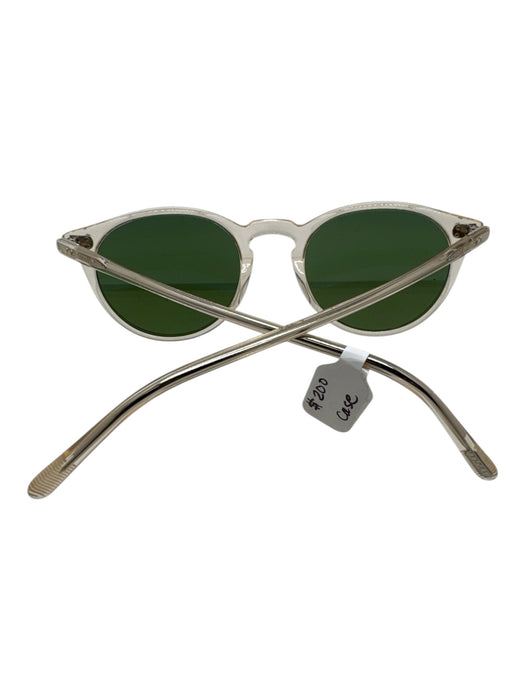 Oliver Peoples Clear Yellow & Green Acetate Tinted Lens Sunglasses Clear Yellow & Green