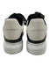 Alexander McQueen Shoe Size 37.5 Black & White Leather round toe Sneakers Black & White / 37.5