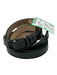 Proenza Schouler Black Leather Thin Buckle Detail Belts Black / M