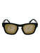 Gucci Black & Yellow Acetate Yellow Tint Wayfarer Sunglasses Black & Yellow