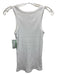 Nili Lotan Size XS White Cotton Ribbed Sleeveless Tank Top White / XS