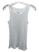 Nili Lotan Size XS White Cotton Ribbed Sleeveless Tank Top White / XS