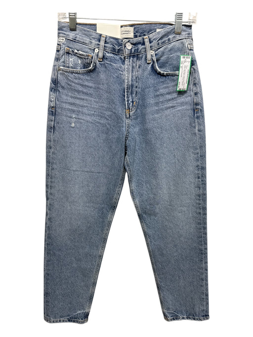 Citizens of Humanity Size 23 Light Wash Cotton Denim Zip & Button 5 Pocket Jeans Light Wash / 23