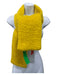 Delpozo Marigold Yellow Wool Blend Boucle Rectangle Lined scarf Marigold Yellow / One Size