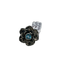 Paz Creations Silver & Blue 925 Sterling Silver Cut Out Floral Carved Ring Silver & Blue