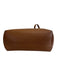 Cuyana Cognac Brown Leather Zip Top Flat Two Strap Tote Bag Cognac Brown