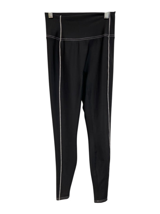 Alo Yoga Size S Black & White Contrast Stitch High Rise Full Length Leggings Black & White / S
