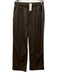 Stateside Size S Brown PU Leather Pintuck Front Drawstring Waist Pants Brown / S