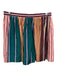 Maeve Size 12/M Pink & Multi Polyester Striped Gathered Bow back Skirt Set Pink & Multi / 12/M