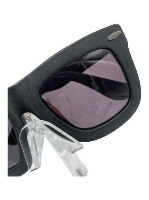 Grey Ant Black Acetate Wayfarer Black Lens Coated Sunglasses Black