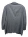 Canali Gray & Dark Gray Wool Blend Houndstooth 2 Button Men's Blazer 54