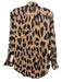 Emily Phillips Size XS Brown & Black Missing Fabric Tag Long Sleeve Top Brown & Black / XS