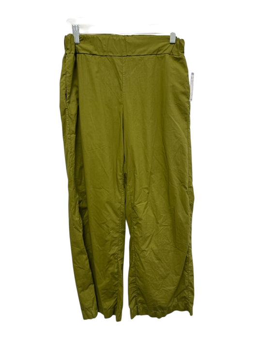 Labo.art Size S Olive Green Elastic Waist Wide Leg Pants Olive Green / S