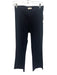 Avenue Montaigne Size 4 Black Viscose Blend Elastic Waist Mid Rise Pants Black / 4