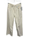 Rag & Bone Size 26 Cream White Cotton Denim High Rise Wide Leg Jeans Cream White / 26