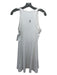 Nike Dri-Fit Size Medium White & Black Polyester Blend Sleeveless Ribbed Dress White & Black / Medium