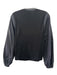 Sundays by WeAreSundays Size S Black Rayon Blend Ribbed Knit Fabric Block Top Black / S