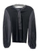 Sundays by WeAreSundays Size S Black Rayon Blend Ribbed Knit Fabric Block Top Black / S