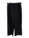 Alo Yoga Size XS Black Nylon Elastic Waist Zip Wide Leg Pants Black / XS