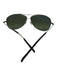 Ray Ban Silver & Black Metal Wire Frame Aviator Sunglasses Silver & Black