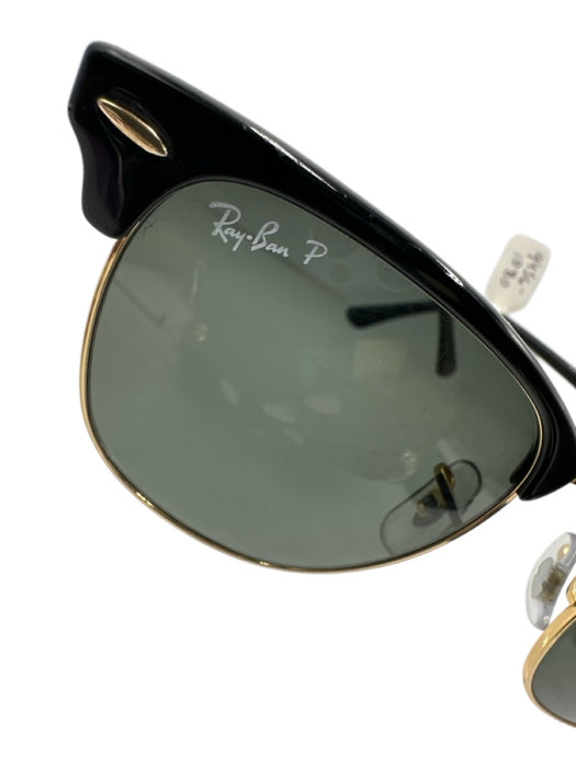 Ray Ban Black & Gold Metal Wayfarer Sunglasses Black & Gold