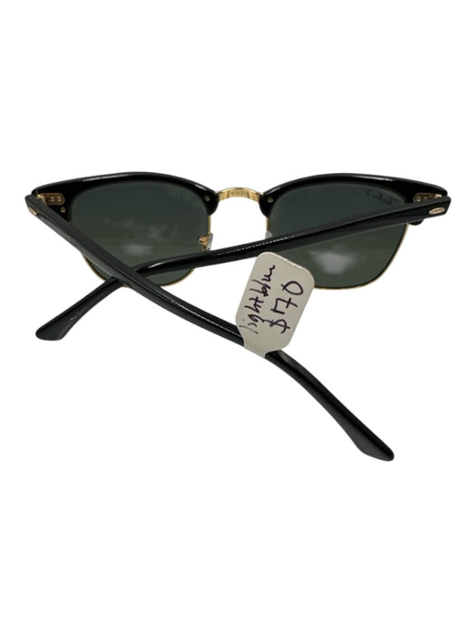 Ray Ban Black & Gold Metal Wayfarer Sunglasses Black & Gold