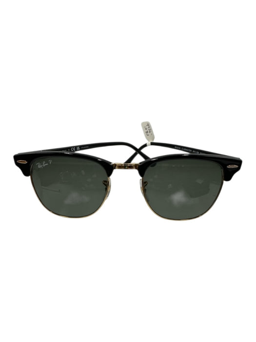 Ray Ban Black & Gold Metal Wayfarer Sunglasses Black & Gold