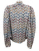 Alix of Bohemia Size S Blue, Yellow & Multi Tencel Long Sleeve Floral Top Blue, Yellow & Multi / S