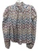 Alix of Bohemia Size S Blue, Yellow & Multi Tencel Long Sleeve Floral Top Blue, Yellow & Multi / S