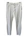 Mother Size 30 White Cotton Blend Zip & Button Faux Pockets Slim Jeans White / 30