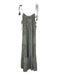 Cleobella Size S Grey & Multi Cotton Tie Shoulder Maxi Printed Dress Grey & Multi / S