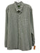 Sid Mashburn Size XL Green & White Cotton Plaid Button Up Long Sleeve Shirt Green & White / XL